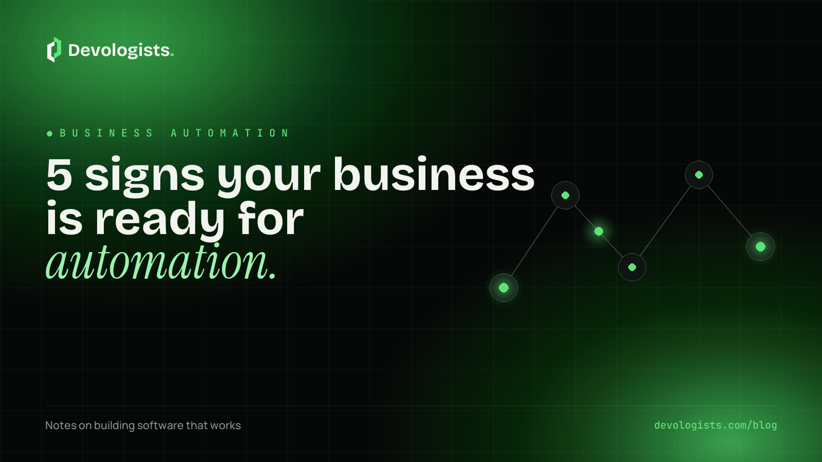 5 Signs Your Business Is Ready for Automation