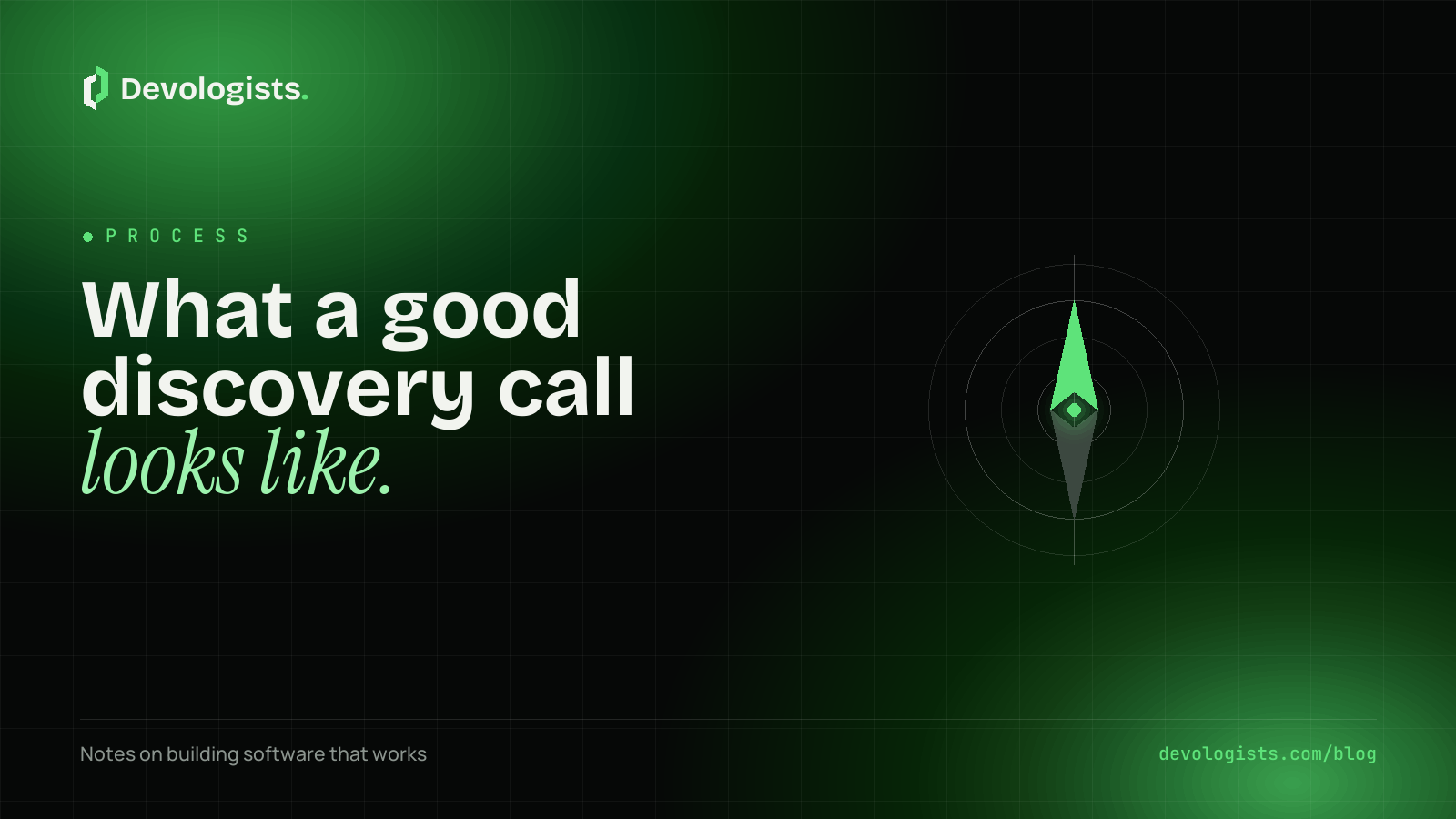 What a Good Discovery Call Looks Like